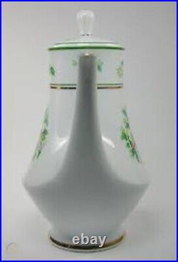 Noritake Holly 2228 Coffee Pot & Service For 8 withDessert Plates / 31 Piece Set