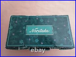 Noritake Holly and Berry Gold 39 pcs set NWT Christmas Holiday MINT