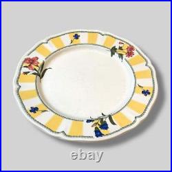 Noritake HomeCraft Summer Estate Floral & Stripe 12-Piece Dinnerware Set Gen