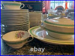 Noritake Hyannis Rare China Starter Set (3642) Circa 1933 50 Pieces