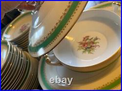 Noritake Hyannis Rare China Starter Set (3642) Circa 1933 50 Pieces