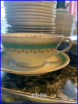 Noritake Hyannis Rare China Starter Set (3642) Circa 1933 50 Pieces