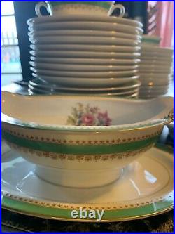 Noritake Hyannis Rare China Starter Set (3642) Circa 1933 50 Pieces