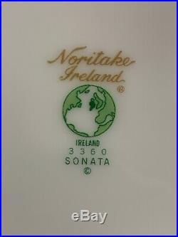 Noritake Ireland 3360 Sonata China Set 40 Pieces 8 Place setting