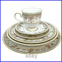 Noritake Ireland Morning Jewel Six Piece Place Setting Set MCM Service 8