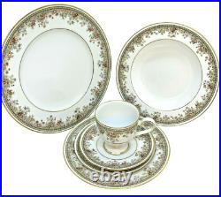 Noritake Ireland Morning Jewel Six Piece Place Setting Set MCM Service 8