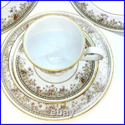 Noritake Ireland Morning Jewel Six Piece Place Setting Set MCM Service 8