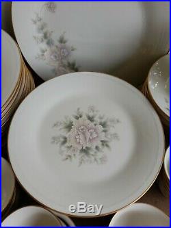 Noritake Ivanhoe 59 Piece China Dish Set Lot 12 Place Settings #7264