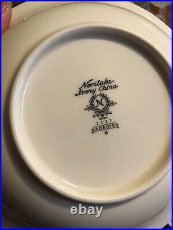 Noritake Ivory Adagio 7237 Five Pc Place Setting For Eight /40pcs