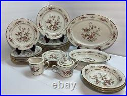 Noritake Ivory China #7151 Asian Song Set for 30 Plates and Serving Dishes