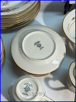 Noritake Ivory China #7151 Asian Song Set for 30 Plates and Serving Dishes