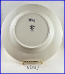 Noritake Ivory China 7341 Halls Of Ivy Gold Stripe Dinner Plates Set Of 9