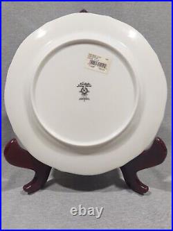 Noritake Ivory China Blue AUBURNDALE Set of 8 2Dinner 2Salad 2Bread 2Saucers