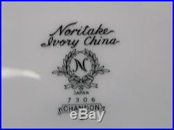 Noritake Ivory China Chandon Gold #7306 set of 12 Bread & Butter Plates
