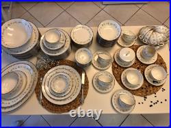 Noritake Ivory China Cornelia Complete Service For 12 Total 93 Pieces