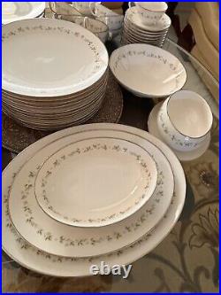 Noritake Ivory China Cornelia Complete Service For 12 Total 93 Pieces