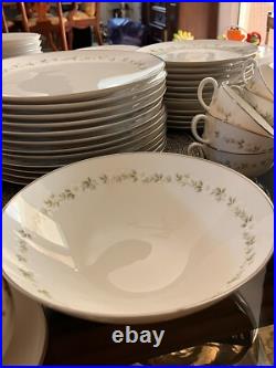 Noritake Ivory China Cornelia Complete Service For 12 Total 93 Pieces