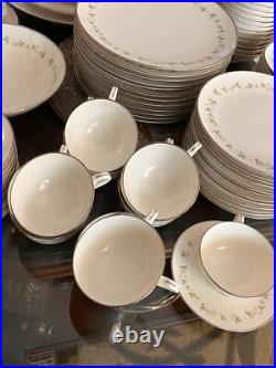 Noritake Ivory China Cornelia Complete Service For 12 Total 93 Pieces