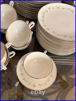Noritake Ivory China Cornelia Complete Service For 12 Total 93 Pieces