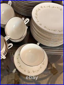 Noritake Ivory China Cornelia Complete Service For 12 Total 93 Pieces