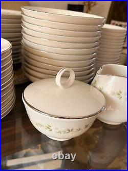 Noritake Ivory China Cornelia Complete Service For 12 Total 93 Pieces
