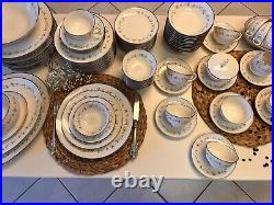 Noritake Ivory China Cornelia Complete Service For 12 Total 93 Pieces
