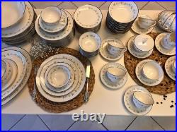 Noritake Ivory China Cornelia Complete Service For 12 Total 93 Pieces