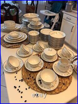 Noritake Ivory China Cornelia Complete Service For 12 Total 93 Pieces
