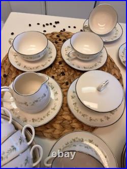 Noritake Ivory China Cornelia Complete Service For 12 Total 93 Pieces