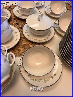 Noritake Ivory China Cornelia Complete Service For 12 Total 93 Pieces