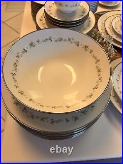 Noritake Ivory China Cornelia Complete Service For 12 Total 93 Pieces