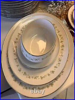 Noritake Ivory China Cornelia Complete Service For 12 Total 93 Pieces