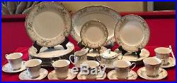 Noritake Ivory China FINALE #7213 Dinnerware Set 37 Pieces EUC