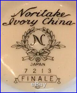 Noritake Ivory China FINALE #7213 Dinnerware Set 37 Pieces EUC