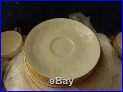 Noritake Ivory China HALLS OF IVY Gold 20 Piece Set Service For Four