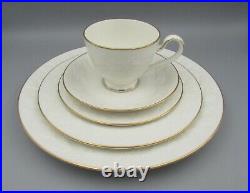 Noritake Ivory China HALLS OF IVY Gold Service for Four 20 Piece Set