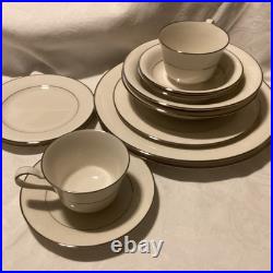 Noritake Ivory China Marseille Plates SET OF 12 PCS Japan Vintage