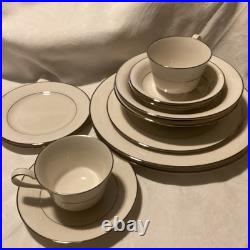 Noritake Ivory China Marseille Plates SET OF 12 PCS Japan Vintage