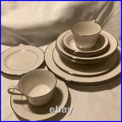Noritake Ivory China Marseille Plates SET OF 12 PCS Japan Vintage