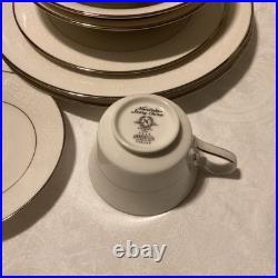 Noritake Ivory China Marseille Plates SET OF 12 PCS Japan Vintage