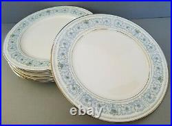 Noritake Ivory China Monteleone 7569 Set Of 6 10 5/8 Dinner Plates Exc