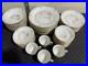 Noritake Ivory China Set 7261 Cervantes Cups, Plates And Bowls 61 Pieces