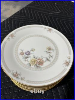 Noritake Ivory China Set 7261 Cervantes Cups, Plates And Bowls 61 Pieces