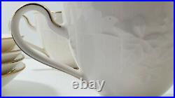 Noritake Ivory China Set Halls of Ivy Style Gold Trim New With Tags Plate And Cups