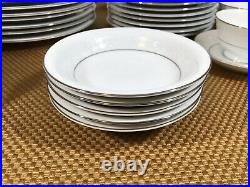 Noritake Japan 46 Piece Dinnerware China WHITEHALL Pattern 1960's Service for 8