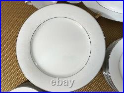 Noritake Japan 46 Piece Dinnerware China WHITEHALL Pattern 1960's Service for 8