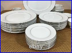 Noritake Japan 46 Piece Dinnerware China WHITEHALL Pattern 1960's Service for 8