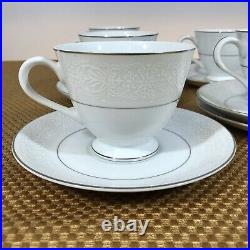 Noritake Japan 46 Piece Dinnerware China WHITEHALL Pattern 1960's Service for 8