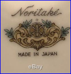 Noritake Japan BLUELACE 59pc China Dinnerware Vintage Set For 8