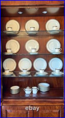 Noritake Japan Bone China Model 9733 Spell Binder 6 Piece, 10 Place Settings +